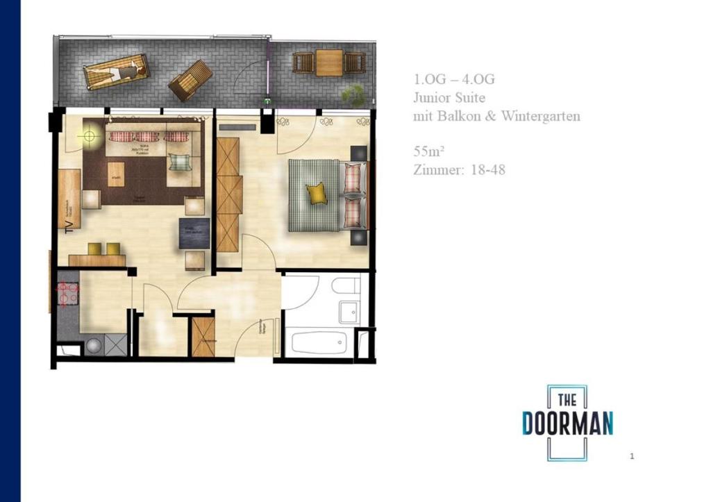 Floor Plan - JS with Balcony & Wintergraden