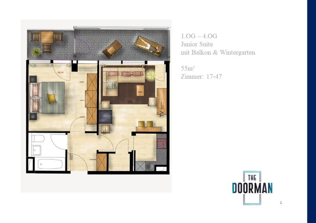 Floor Plan - JS with Balcony & Wintergraden - 2